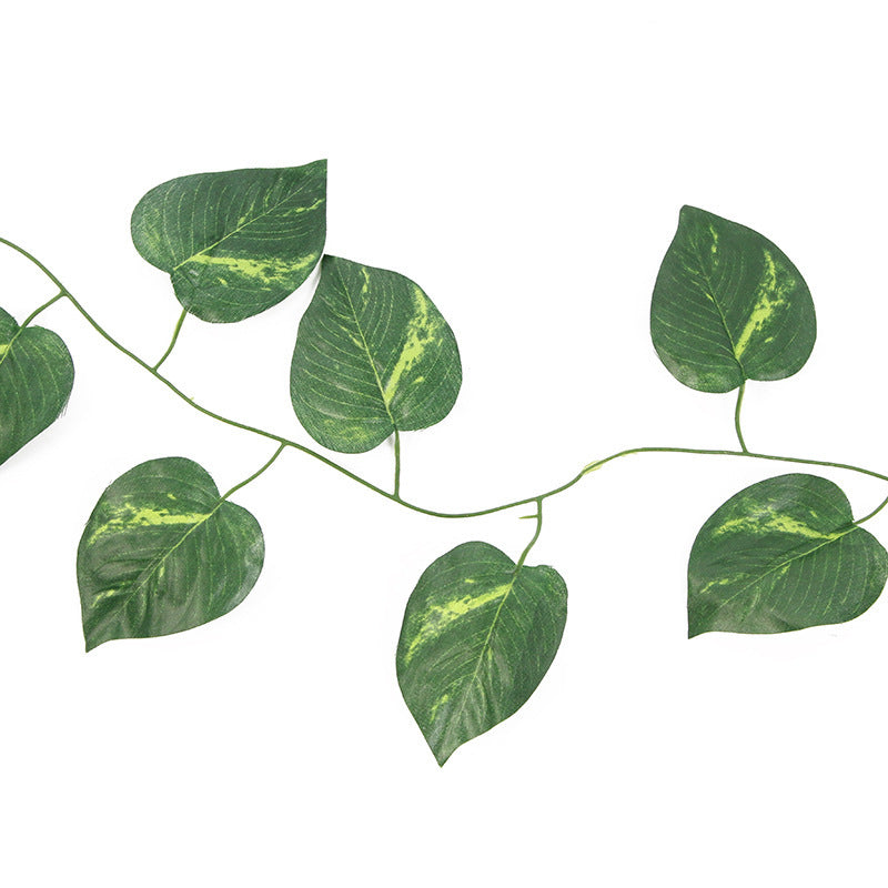 Simulation Green Leaf Vine Grape Leaf Wall Hanging Home Decoration